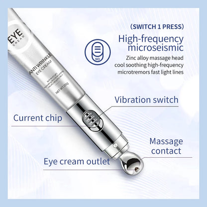 Electric Hyaluronic Acid Eye Cream Massager (20g)