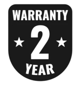 2 Year Warranty